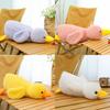 Cartoon Pink Puffed White Duck Plush Toy With Soft Pp Cotton For Kids Bedroom Decor