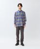 Snow Peak Tasman Merino Wool Shirt Tops Shirt Long Sleeve BLUE CH M EP-SH-26SU003 Men's Women's