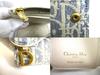 Authentic Christian Dior Cannage Light Blue Trifold Saddle Lotus Wallet #a841  Refurbished