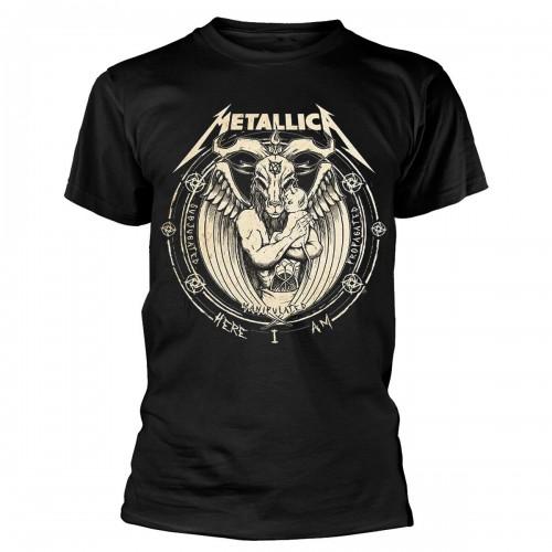 Metallica Unisex Adult Darkness Its Back Print Cotton T-Shirt
