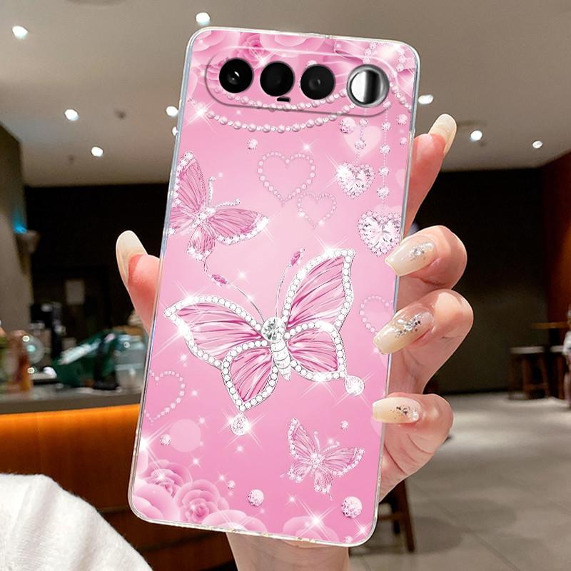 Phone Case For Realme 16 5G Fundas Capa Butterfly Bow Protective Casing Transparent Soft Silicone TPU Cover Coque