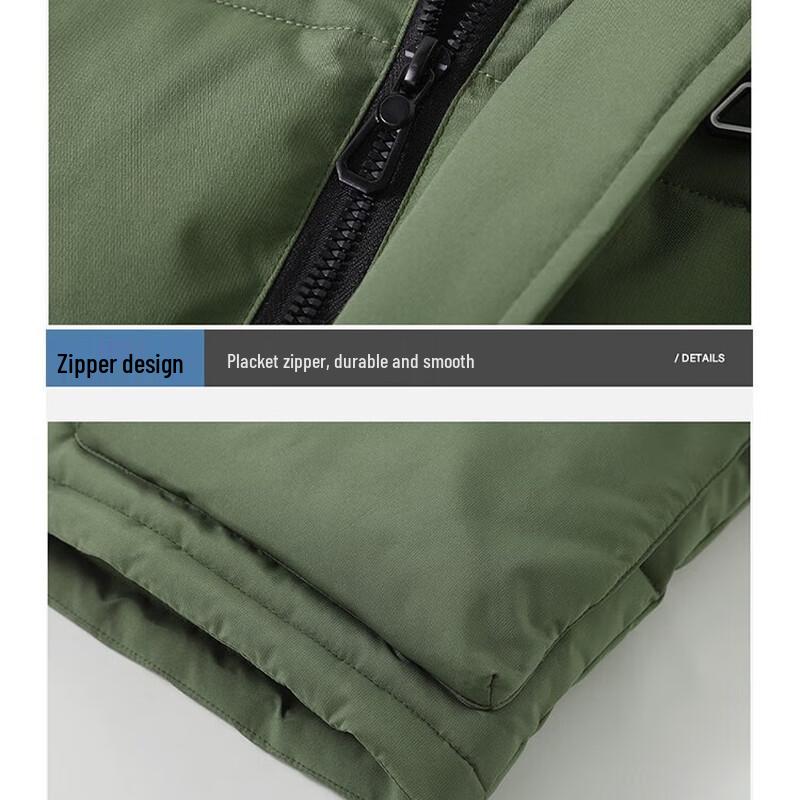 Mao Ren Men's Hooded Padded Vest