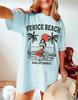Venice Beach Tee, California Graphic Tee, California T-shirt, Boho Tee, Vintage Inspired Cotton T-shirt, Unisex Tee, Comfort Colors Tee