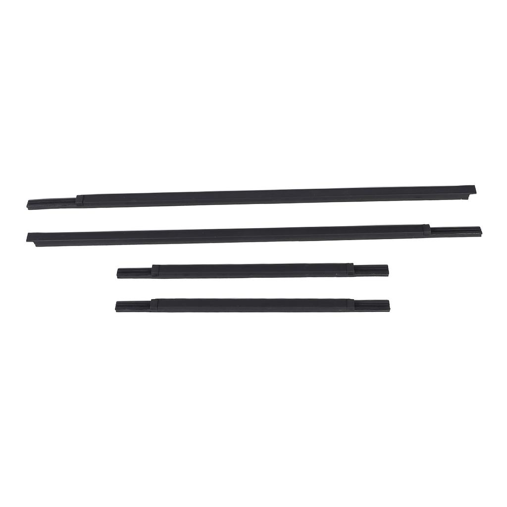 4PCS Car Door Window Weatherstrip 80820 2S400 Weather Stripping Window Trim Seal for Navara D22 1997 2004
