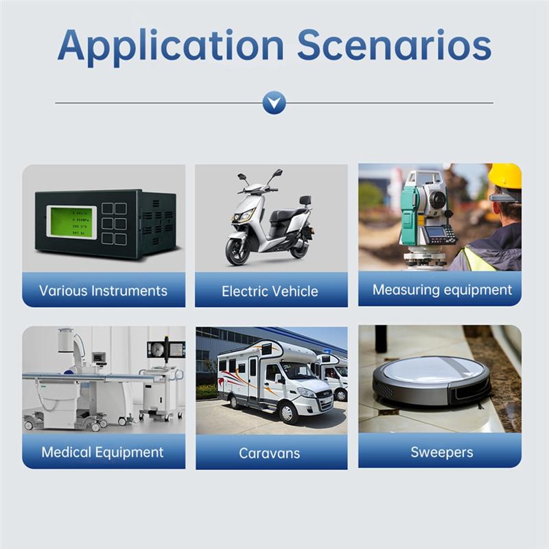 Voltage Andcurrent Capacity Tester Waterproof Battery Meter Coulomb Meter Waterproof RV Auto Battery Meter Coulomb Meter