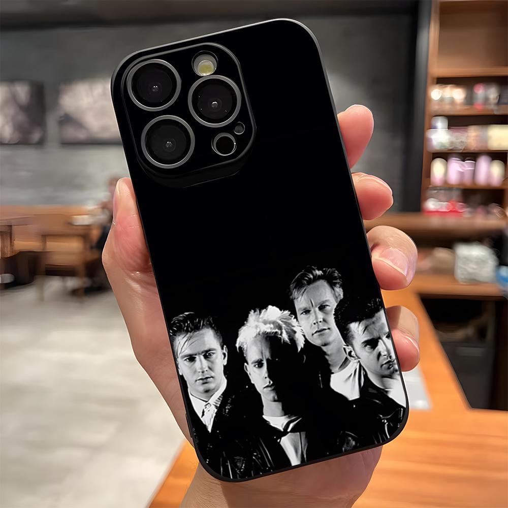 Depeche Mode Rock Band Phone Case For IPhone 17 Pro Max 15 Pro 16 14 Plus 12 13 Mini 11 Pro Shockproof Soft Cover