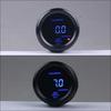2' 52MM Digital Oil Pressure Gauge 0-7bar Dynoracing Oil Press Gauge Blue LED with Sensor Car Meter