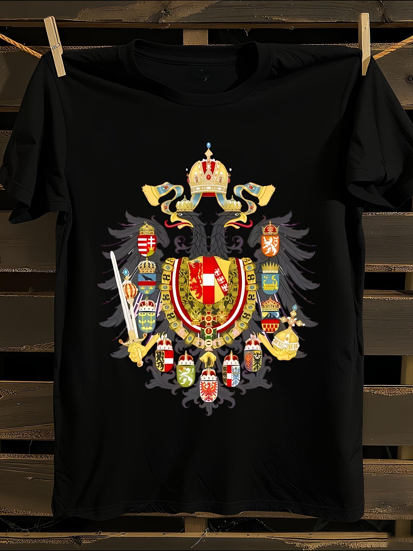Austria-Hungary Empire 1867-1918 Imperial Coat of Arms Ts... L