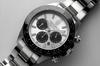 NUEVO modelo Reloj Cronógrafo Hyakuichi Reloj 20 ATM Resistente al Agua Fecha Cuarzo Bisel de Cerámica Panda Plateado SSV [HYAKUICHI 101] de Buceo para Hombre