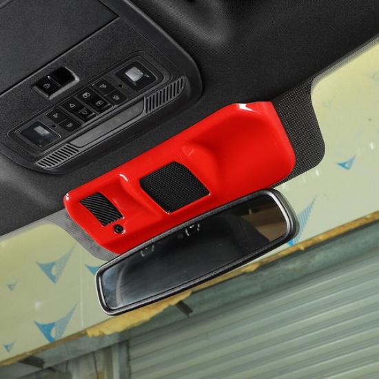 Red Rearview Mirror Bracket Panel Cover Trim For Ford F150 - Accessories