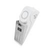 Portable Wedge Shaped Door Stop Security Alarm for Home Travel Apartment Alert Burglar 120db
