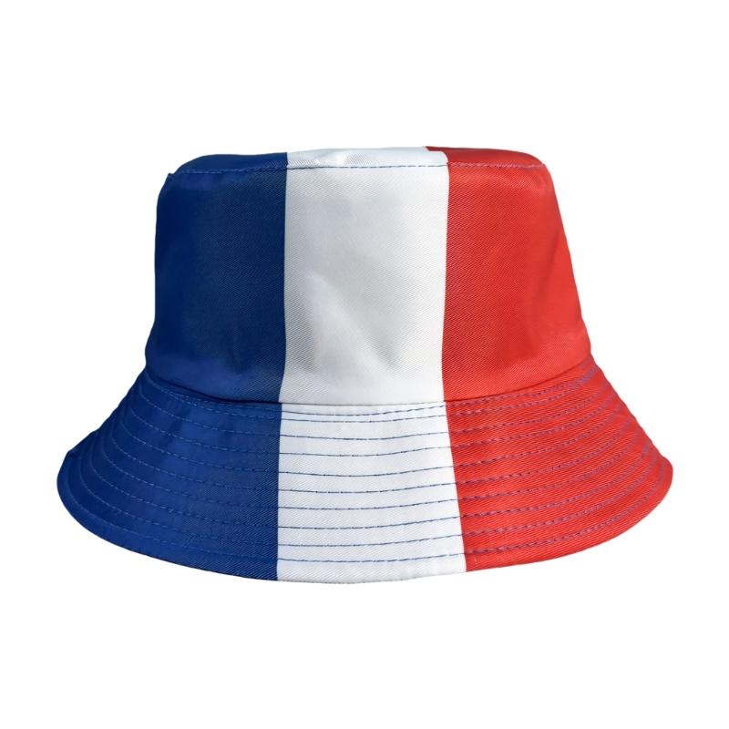 Unisex Sports Bucket Hat Packable Convertible Polyester Fisherman Cap For Football Fan And Outdoor Sports Activities