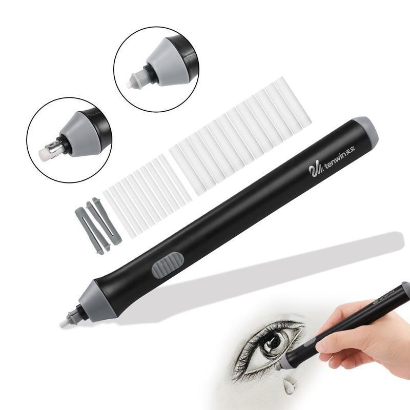 Electric Eraser Pencil Drawing Mechanical Cute Kneaded Erasers for Kids School Office Supplies