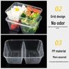Disposable Rectangular Compartment Meal Box