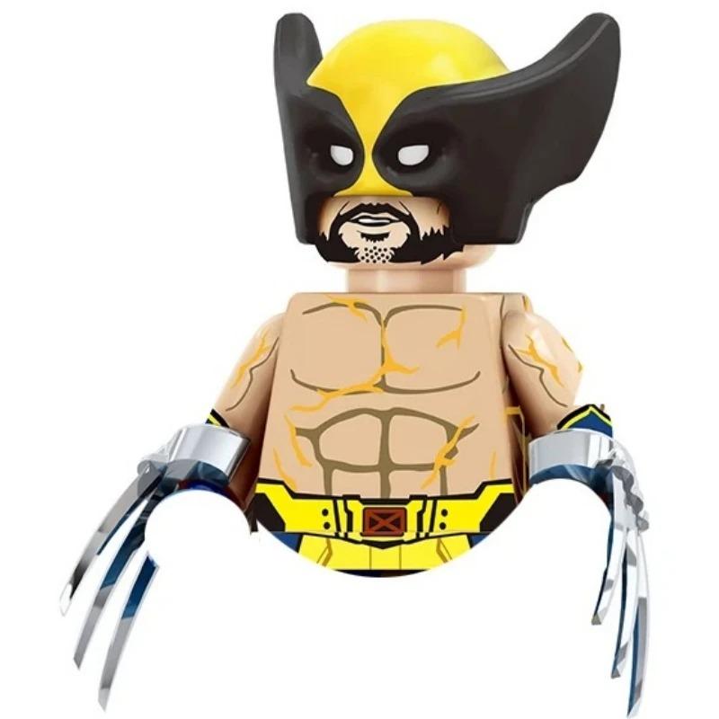 Ślepa Paczka Mini Klocki TV6205 Figurki Duży Goblin Spiderman Iron Man Venom Kapitan Hawk Deadpool Pancerz Boże Narodzenie Prezent Zabawka