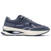 New LiNing 92 Shadow Cushioning Support Wear Resistant Slip Resistant Low Top Casual Shoes Men's Gray Blue AGCT249-2