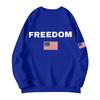 Unisex Printed Round Neck Long Sleeved Loose Fitting Long Sleeved Casual Long Sleeved Top Hoodie