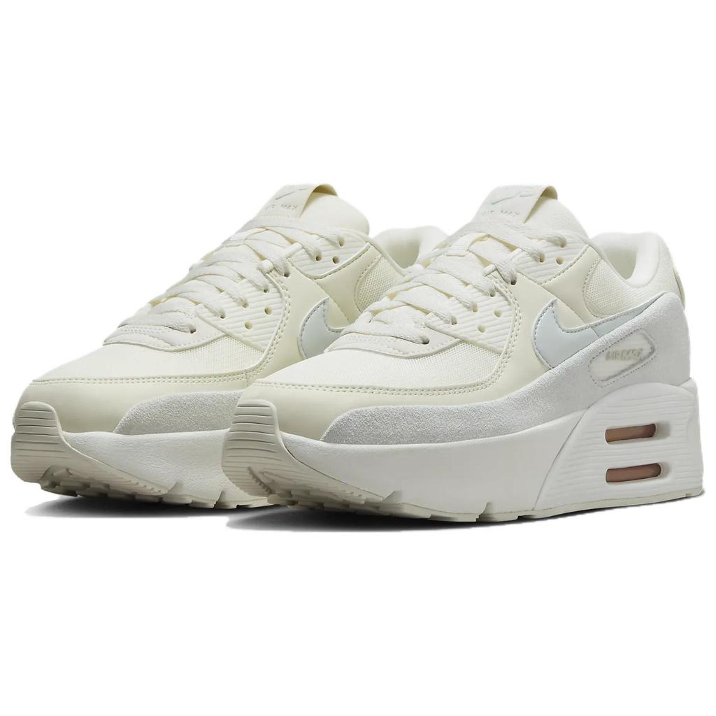 Nike Air Max 90 LV8 SE Άνετα Χαμηλά Παπούτσια Τρεξίματος Γυναικείο sneaker Μπεζ HQ3494-110