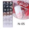 Puntos Double-Sided Head Stamper Polishing Painting Drawing Manicure Nail Art Pen Tool