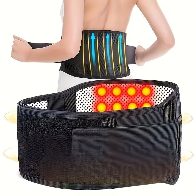 Verstellbarer Turmalin Selbsterwärmender Magnetfeldtherapie Rücken-Lendenstützgürtel Lendenbandage Massageband Gesundheitsvorsorge