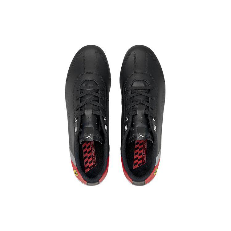 Scuderia Ferrari x Puma Ridge Cat Black Rosso Corsa Men Sneakers 306667-01