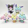 Rainbow Unicorn Sanlio Model Cake Decoration Festival Doll Gift
