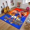 M-Mbappe Design Area Rug Personalized Name- Non-Slip, Soft & Cozy Floor Mat for Living Room, Office - Indoor/Outdoor Carpet
