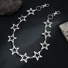 Hollow Out Metal Waist Chain Five-Pointed Punk Belt Chain Goth Star Pants Chain  Steet