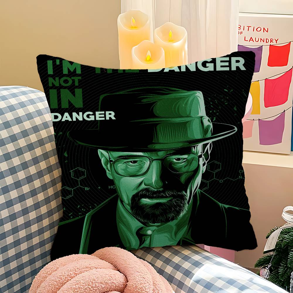 Classic Movie Breaking Bad Pillow Gift Home Office Decoration Pillow Bedroom Sofa Car Cushion CoverPillow Case