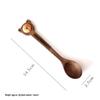 ZISIZ Long-Handled Wooden Spoons