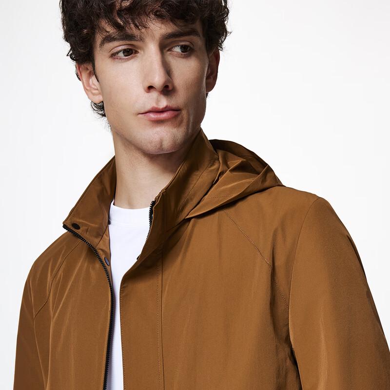 Zhuangji Men's Lightweight Hooded Cardigan Jacket