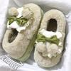 Bow Cotton Slippers Women's Winter New Indoor Home Thick-soled Warm Plush Cotton Shoes Women's Outer Wear