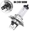 1 Stück H4 24V 100W 3200K Auto Scheinwerfer Gelbes Licht Auto Scheinwerfer Halogenlampe Wasserdicht Autolichter Halogenlampe Zubehör