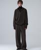 UMARMUNG Weightless Wool Turtle Neck Pullover_Mahogany