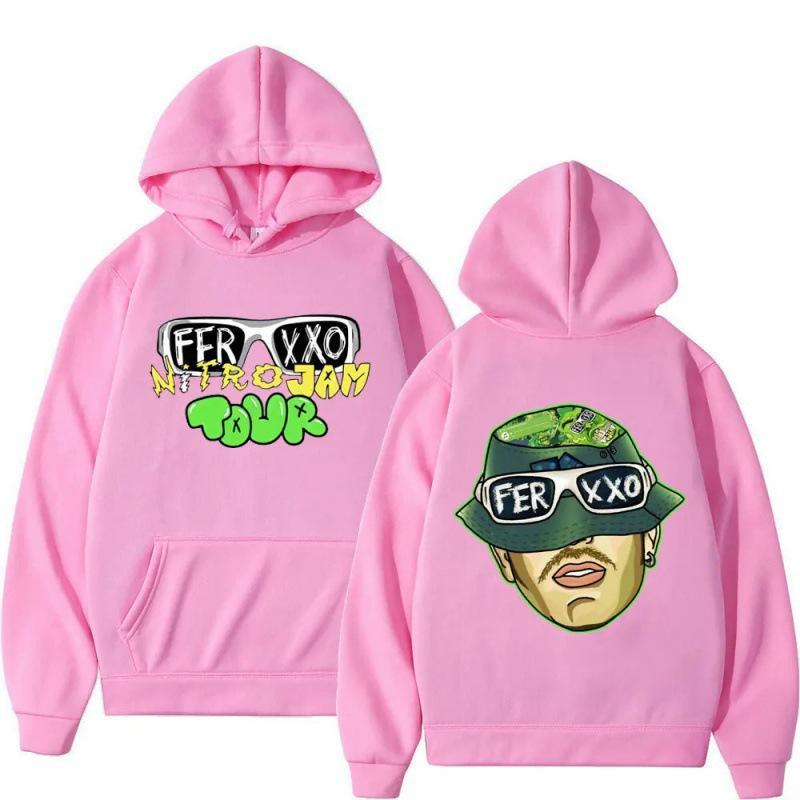 Feid Ferxxo Tour Bluza z kapturem Męska Damska Bluza z kapturem