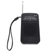 Portable AM FM Radio Rechargeable Handheld Pocket Radio with Headphone Jack Loud Speaker 13in Long Antenna for Home