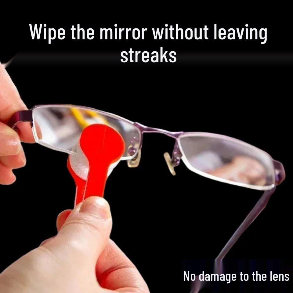 

Портативный многофункциональный очиститель для очков - Без разводов, Без повреждения линз, Бесплатная доставка