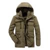 Autumn and Winter New Cashmere Thickened Plus-size Men's Cotton-padded Jacket Long Plus-size Warm Cotton-padded Jacket