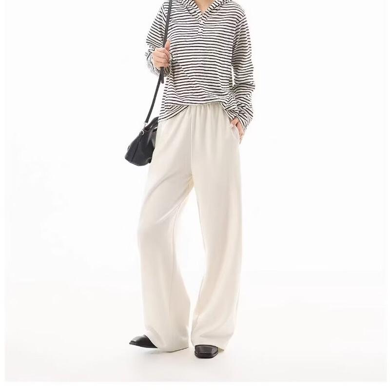 Women s Relaxed Fit Soft Drape Drawstring Sweatpants M