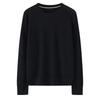 2026 Spring/Summer Loose Round Neck Long Sleeve Thick Wool Knit Sweater