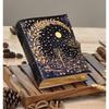Night Theme Tree of Life Leather Notebook for Girls, Handmade Unique Sketchbook, Scrapbook, Gifts for Him Her.