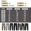 [YUSHOW] Cargo Pants Men's Jogger Pants Chino Pants Spring/Fall Multi-Pocket Cotton Work Pants Military Pants Size 32/L Gray