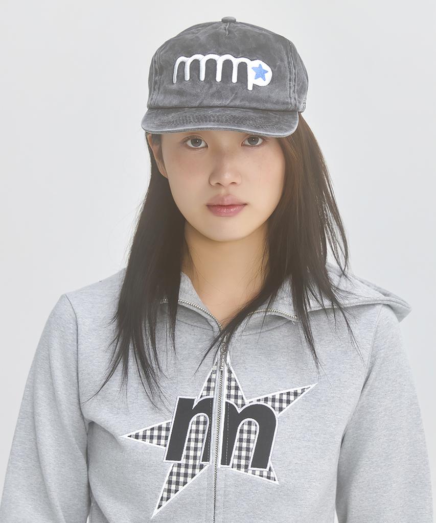 MINIMALPAIR Mnmp Star Logo Cap Washed Black