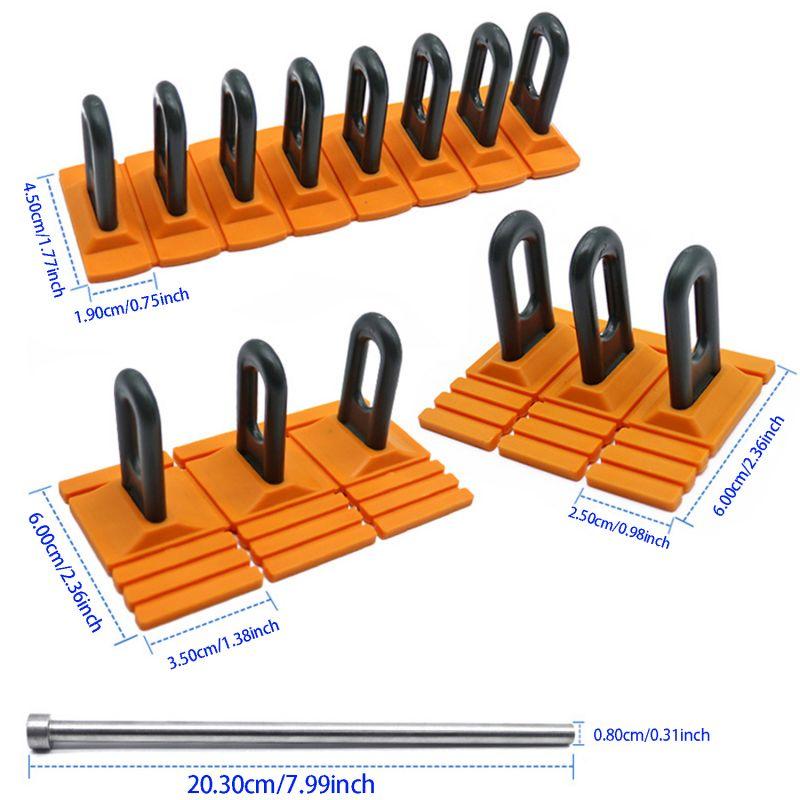 Car Dent Repair Pull Tabs Tools Kit Multi-Claw Pull Row Puller Tool Set Hook Pulling-on Piece For Repair Door Dent Slight Dent