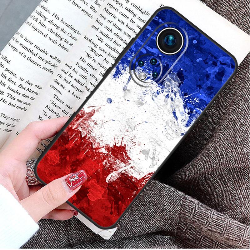 France Flag Case For Honor Magic 8 Pro 5 6 7 Lite Honor 400 200 50 70 90 X9d X9c X9b X9a X8b Win RT Cover