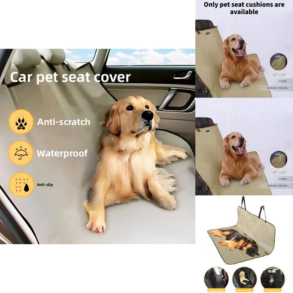 Pet Travel Seat Mat Waterproof Foldable Washable Car Seat Cover For Dogs