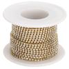 10 Yards Rhinestone Chain Roll SS6 2MM Close Chain Trim  For Mobile Phone Shell
