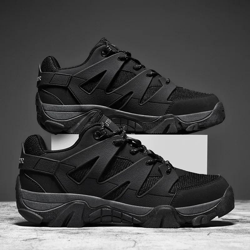 Fashion New Men Anti Slip Wear Resistant Climbing Shoes Forest Training Breath Travel Shoes for Men Outdoor Casual Sneakers Size 39-48