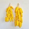 Realistic Hanging Vegetable String: Chili, Potato, Corn, Garlic, Peanut Props for Yard or Restaurant Decor