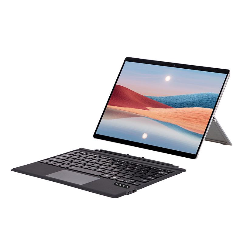 Magnetic Detachable Slim Bluetooth Keyboard with Touchpad for Microsoft Surface Pro 3-7